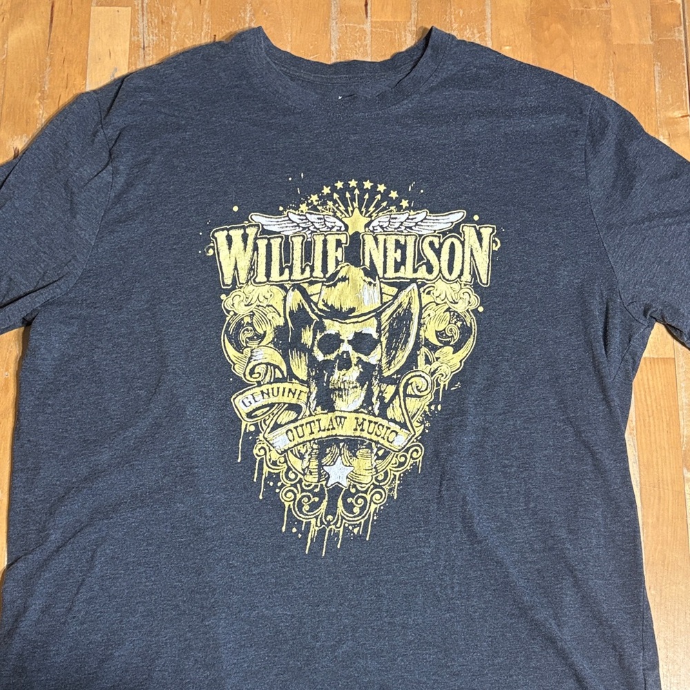Zion Rootswear Willie Nelson Outlaw Music Tshirt